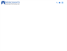 Tablet Screenshot of merchantsbancard.com